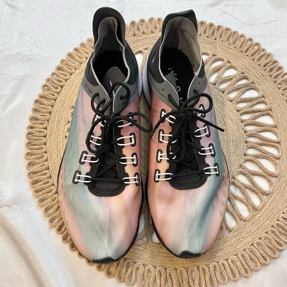 Nike Exp-X14 Sneakers Black Blue Chill Sneakers BQ6972-001 Size 10 - Picture 3 of 9